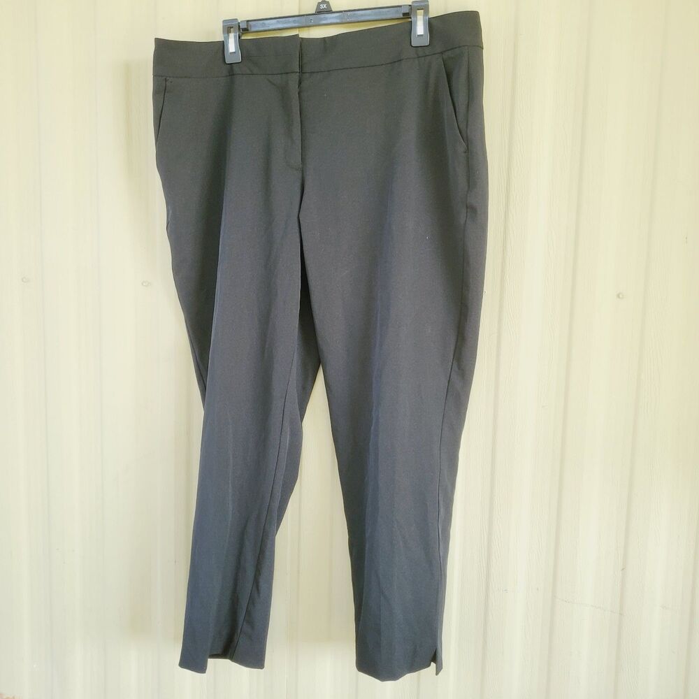 Worthington Black Ankle Pants Size 16